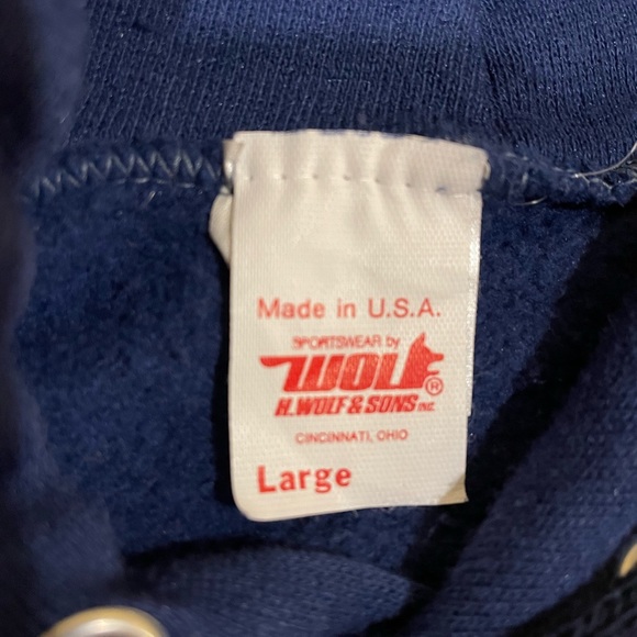 Vintage 80s Saint Louis University Hoodie - Picture 3 of 3